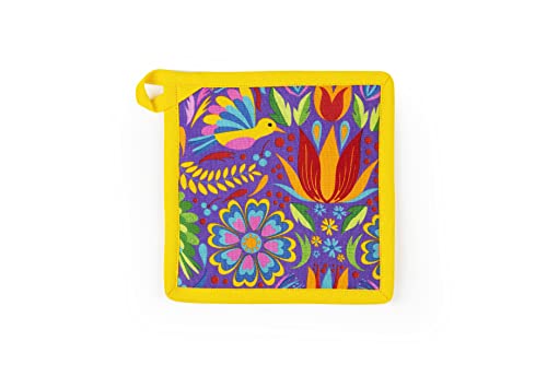 Excelsa Mexican Flower Topflappen, 20 x 20 cm, Futter 100% Baumwolle, Füllung aus Polyester Excelsa Mexican Flower Topflappen, 20 x 20 cm, Futter 100% Baumwolle, Füllung aus Polyester von Excelsa