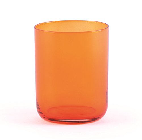 Excelsa Miami Becher CL 35, Glas, Orange, 7.8 x 7.8 x 9.5 cm von Excelsa