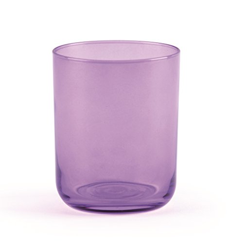 Excelsa Miami Becher CL 35, Glas, Violett, 7.8 x 7.8 x 9.5 cm von Excelsa