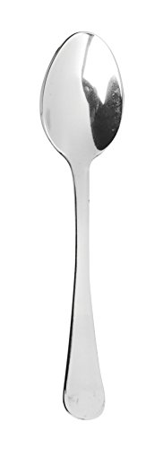 Excelsa Milano Set 6 Mokkalöffel, Edelstahl, Silber, 14 x 2 x 1.5 cm von Excelsa
