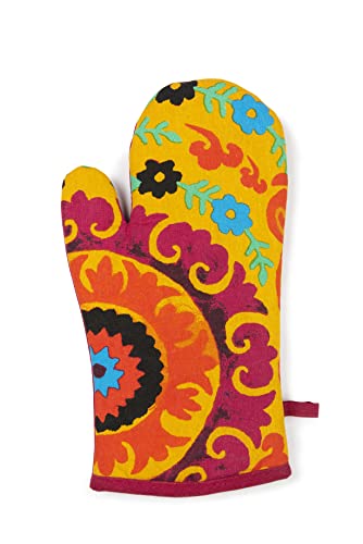 Excelsa New Delhi Ofenhandschuh, Einheitsgröße, Futter 100% Baumwolle, Füllung aus Polyester von Excelsa