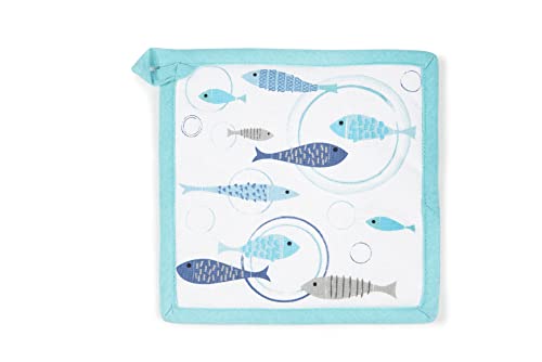 Excelsa North Sea Küchenporzellan, 20 x 20 cm, Futter 100% Baumwolle, Füllung aus Polyester von Excelsa