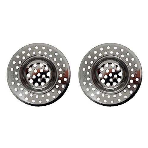 Excelsa Packung mit 2 Filtern für Spülbecken, Edelstahl, 1 Liter, silberfarben Excelsa Packung mit 2 Filtern für Spülbecken, Edelstahl, 1 Liter, silberfarben von Excelsa