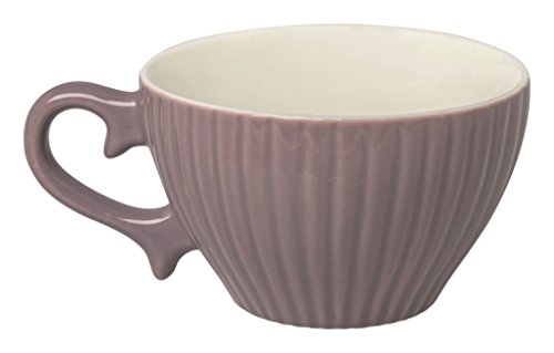 Excelsa Parisienne Tasse Tee 200 ml, Porzellan, lila, 9.5 x 9.5 x 6.5 cm von Excelsa