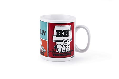 Excelsa Peanuts Große XL-Tasse, Porzellan, mehrfarbig, 1 Stück (1 Stück) von Excelsa
