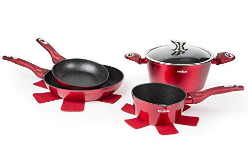 Excelsa Phoenix Set aus 2 Pfannen und 2 Kochtöpfen, Aluminium mit Antihaftbeschichtung Excelsa Phoenix Set aus 2 Pfannen und 2 Kochtöpfen, Aluminium mit Antihaftbeschichtung von Excelsa