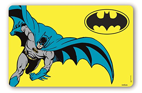 Excelsa Platzdeckchen Batman 44 x 29 cm gelb von Excelsa