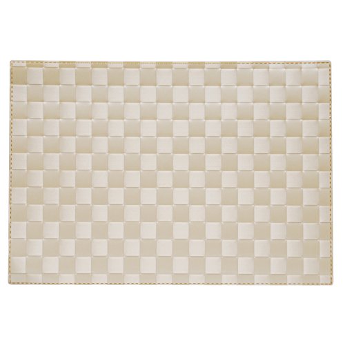 Excelsa Poker Tischset rechteckig, 42.5 x 30.0 cm, Elfenbein von Excelsa