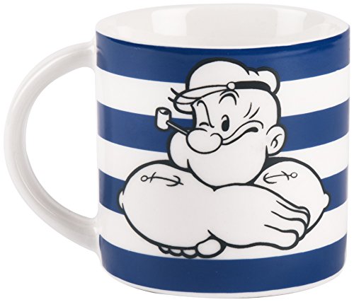 Excelsa Popeye Kaffeebecher, Porzellan, Blau von Excelsa