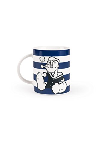 Excelsa Popeye Mug, Porzellan, Blau von Excelsa