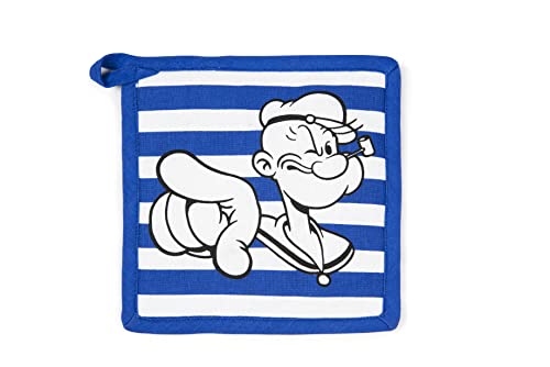 Excelsa Popeye Topflappen, 20 x 20 cm, Futter 100% Baumwolle, Füllung aus Polyester von Excelsa