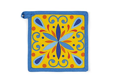 Excelsa Puebla Topflappen, 20 x 20 cm, Futter 100% Baumwolle, Füllung aus Polyester von Excelsa
