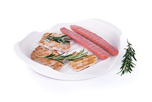Excelsa Quick Cook Tablett Kochen Mikrowelle, Polypropylene, Tpx, weiß von Excelsa