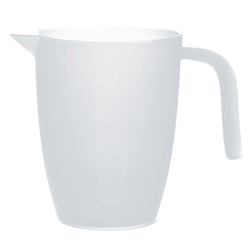 Excelsa Rainbow Messbecher, 1 Liter, Weiß von Excelsa