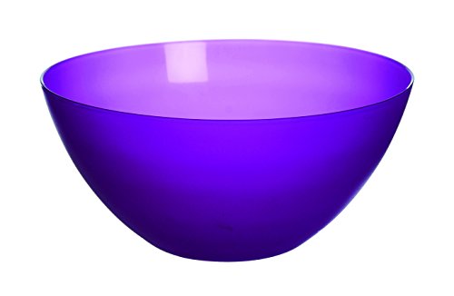 Excèlsa Salatschüssel Rainbow, lila, transparent, 24 cm von Excelsa