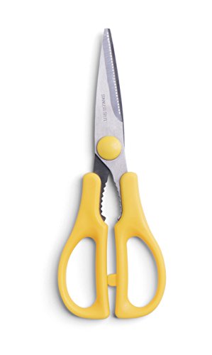 Excelsa Rainbow Schere, Edelstahl, Gelb, 19 x 8.5 x 1.5 cm von Excelsa