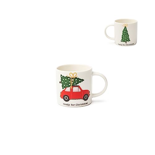 Excelsa Ready for Christmas Set 6 Kaffeetassen von Excelsa