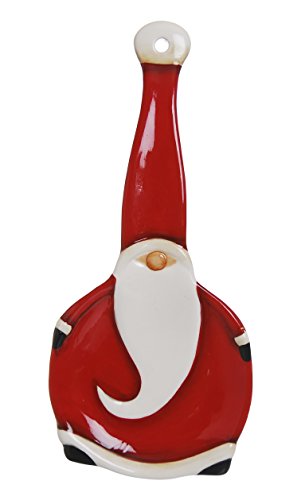 Excelsa Santa Claus löffelablage, Keramik, rot, 23.5x10.5x1.5 cm Excelsa Santa Claus löffelablage, Keramik, rot, 23.5x10.5x1.5 cm von Excelsa
