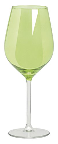 Excelsa Scratch Kelch Color Wine 50 cl, Glas, Grün, 7 x 7 x 23 cm von Excelsa