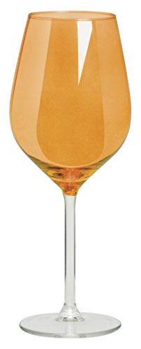 Excelsa Scratch Kelch Color Wine CL 50, Glas, Orange, 7 x 7 x 23 cm von Excelsa
