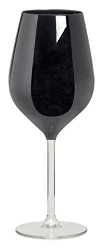 Excelsa Scratch Kelch Color Wine CL 50, Glas, Schwarz, 7 x 7 x 23 cm von Excelsa