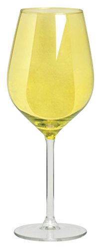 Excelsa Scratch Kelch Color Wine CL 50, Glas, gelb, 7 x 7 x 23 cm von Excelsa