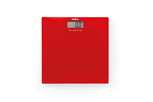 Excelsa Spa Elektrische Personenwaage, 30 x 30 cm, Rot Excelsa Spa Elektrische Personenwaage, 30 x 30 cm, Rot von Excelsa