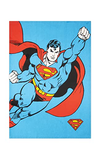 Excelsa Superman Geschirrtuch, 100% Baumwolle, 70 x 50 cm, mit Knopfloch von Excelsa
