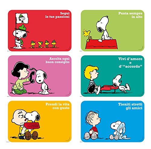 Excèlsa Tischset Snoopy, 6 Motive Sortiert von Excelsa