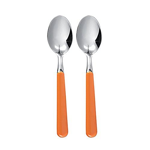 Excèlsa Trendy 2 Stück Kaffee-Löffel, Orange Excèlsa Trendy 2 Stück Kaffee-Löffel, Orange von Excelsa