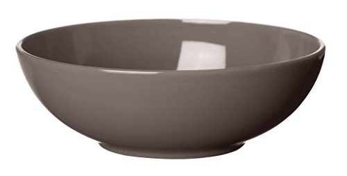 Excelsa Trendy Salatschüssel, Keramik, Grau, 23 x 23 x 9 cm von Excelsa