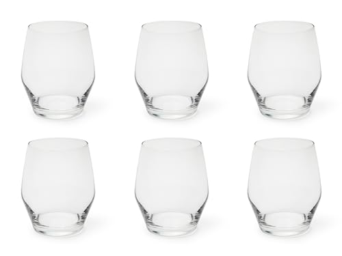 Excelsa Verona Set mit 6 Gläsern, transparent, 370 ml. von Excelsa