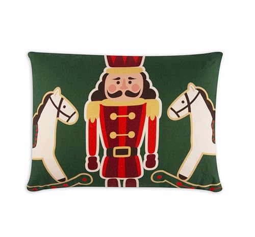 Excelsa Vintage Christmas Dekokissen, Größe 50 x 40 cm, Vorderseite 100% Baumwolle, Füllung abnehmbar Excelsa Vintage Christmas Dekokissen, Größe 50 x 40 cm, Vorderseite 100% Baumwolle, Füllung abnehmbar von Excelsa