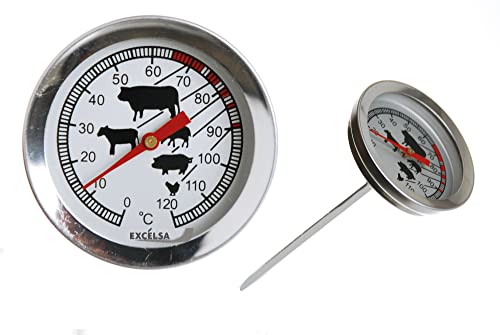 Excelsa X-Line Fleischthermometer, Edelstahl, Silber, 12 cm Excelsa X-Line Fleischthermometer, Edelstahl, Silber, 12 cm von Excelsa