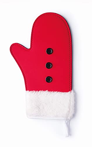 Excelsa Xmas Ofenhandschuh, Neopren, Rot/Weiß von Excelsa