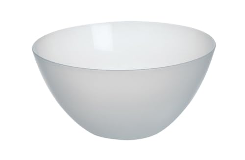 Excelsa Rainbow Salatschüssel, Kunststoff, Weiß von Excelsa