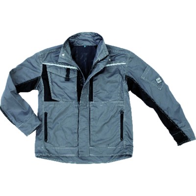 Arbeitsjacke Champ, grau/schwarz, Größe XXL von Excess