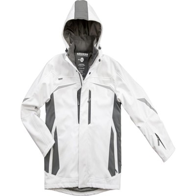 Softshell-Winterjacke Allrounder, weiß/grau, Größe XXL von Excess