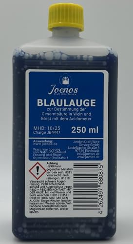 Blaulauge zur Bestimmung der Gesamtsäure mit dem Acidometer 250 ml Blaulauge zur Bestimmung der Gesamtsäure mit dem Acidometer 250 ml von Exclusiv