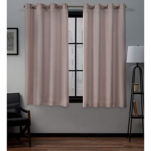 Exclusive Home Loha Leinenvorhang, 137,2 x 160 cm, Blush von Exclusive Home Curtains