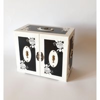 Große Nähkommode, Näh-/stricknadelbox, Nähkommode Aus Holz, Nadelbox, Nähbox Kommode Für Nadeln, Nähmaschine von ExclusiveVonMax