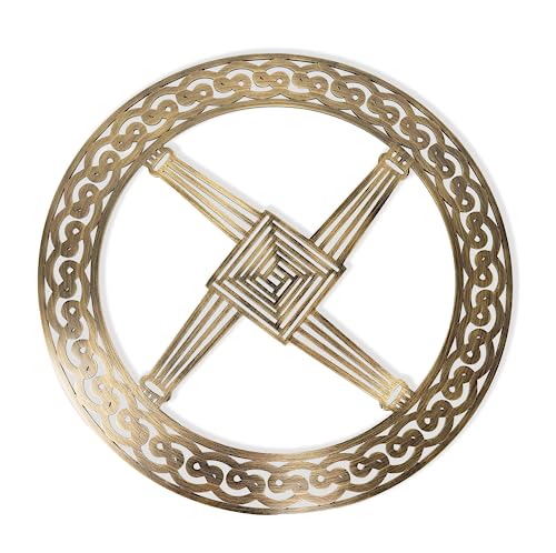 Exclusively Irish St. Briggit Kreuz in Runder Form zum Aufhängen an der Wand von Exclusively Irish