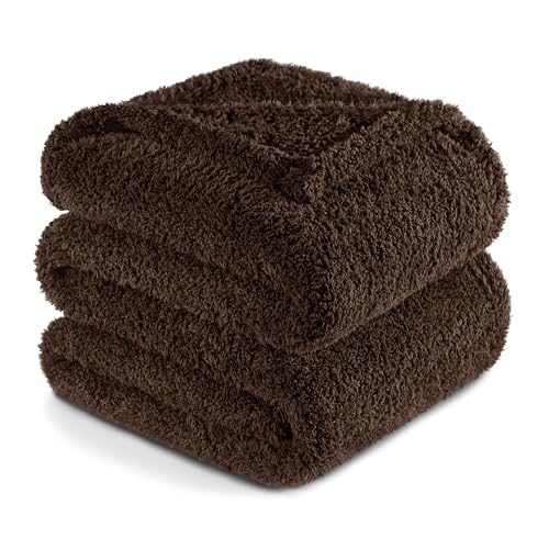 Exclusivo Mezcla Kuscheldecke Fleecedecke für Sofa, Weiche, Warme und Flauschige Decke Sofadecke Wohndecke für Ganzjahreszeit, 150 x 200 cm, Braun Exclusivo Mezcla Kuscheldecke Fleecedecke für Sofa, Weiche, Warme und Flauschige Decke Sofadecke Wohndecke für Ganzjahreszeit, 150 x 200 cm, Braun von Exclusivo Mezcla