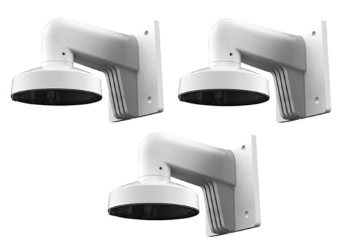 DS-1272ZJ-110 Kit 3 Stück Wandhalterung für Hikvision Dome Kameras weiß Länge 122 mm Breite 169 mm Höhe 120 mm von Exen
