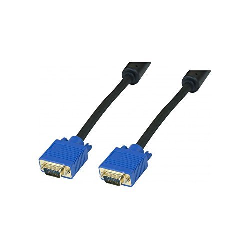 ABI DIFFUSION Cuc Exertis Connect 138721 5 m VGA (D-Sub) VGA (D-Sub) schwarz blau VGA-Kabel – VGA-Kabel (5 m, VGA (D-Sub), VGA (D-Sub), männlich, goldfarben von Exertis Connect