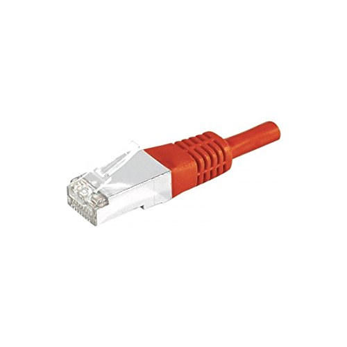 CONNECT 10 m Full Copper RJ45 Cat. 6 a S/FTP Patch Cord – rot von Exertis Connect