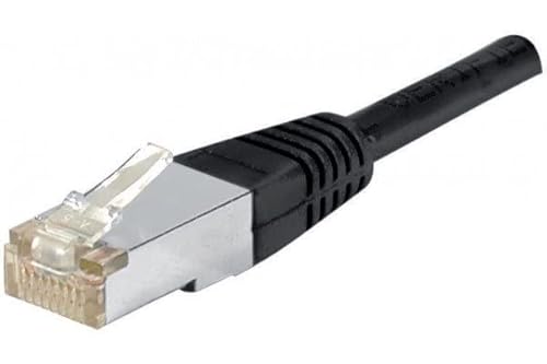 CONNECT 20 m Full Copper RJ45 Cat. 6 a F/UTP Patch Cord – Schwarz von Exertis Connect