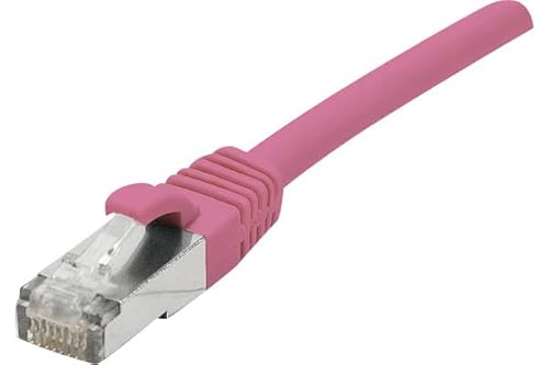 CONNECT 25 m Full Copper RJ45 Cat. 6 a S/FTP LSZH, snagless, Patch Cord – Pink von Exertis Connect