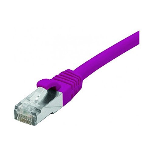 CONNECT 5 m Kupfer RJ45 Cat. 6 F/UTP LSZH, snagless, Patch Kordel – Violett von Exertis Connect