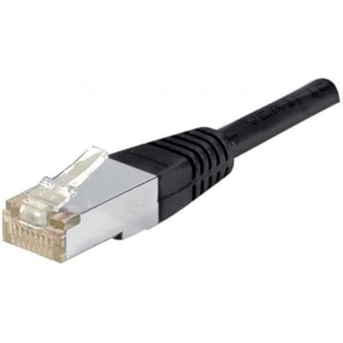 CONNECT 0,50 m Kupfer RJ45 Cat. 6 a F/UTP Patch Cord – Schwarz von Exertis Connect